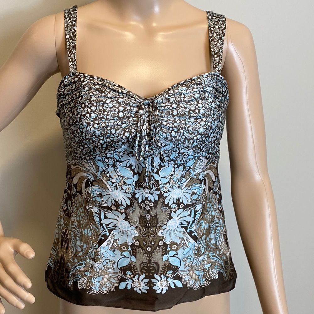 Ann Taylor silk sleeveless Y2K tank top size 2P